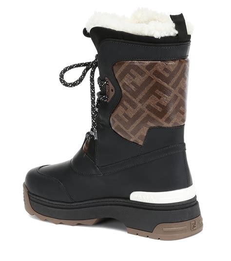 fendi snow boots sale|thigh high Fendi boots.